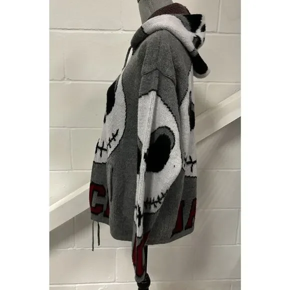 VTG Jack Skellington Nightmare Before Christmas Tejidos Ruminahui Wool Hoodie
